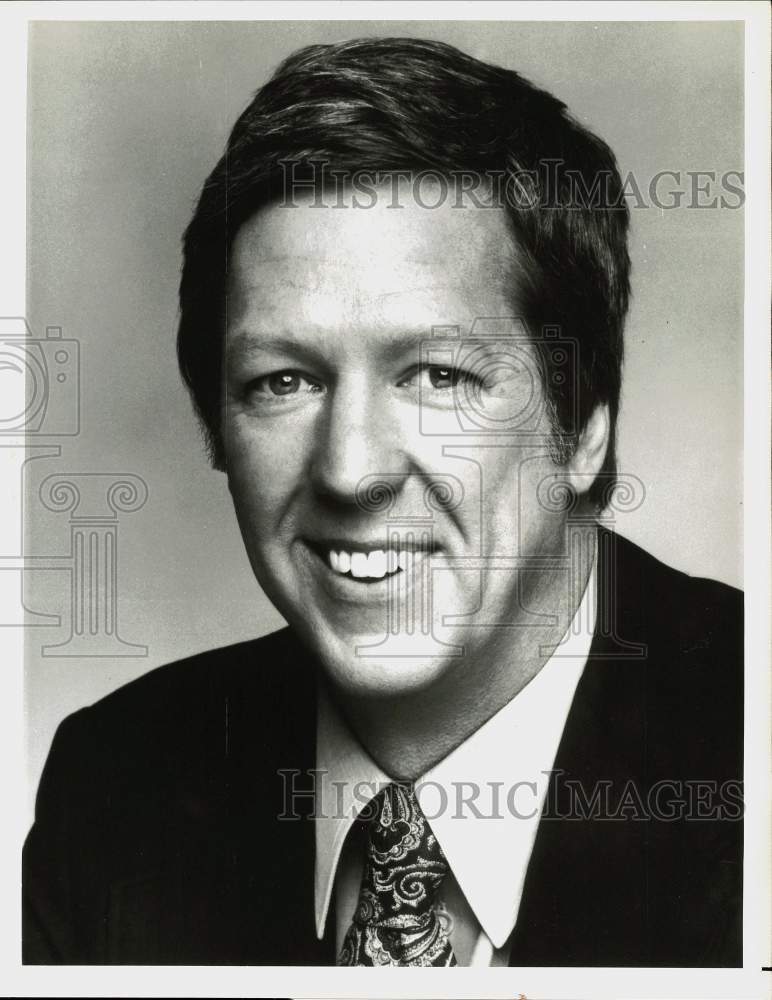 1984 Press Photo David Hartman, Host of "Good Morning America" - sap76442- Historic Images
