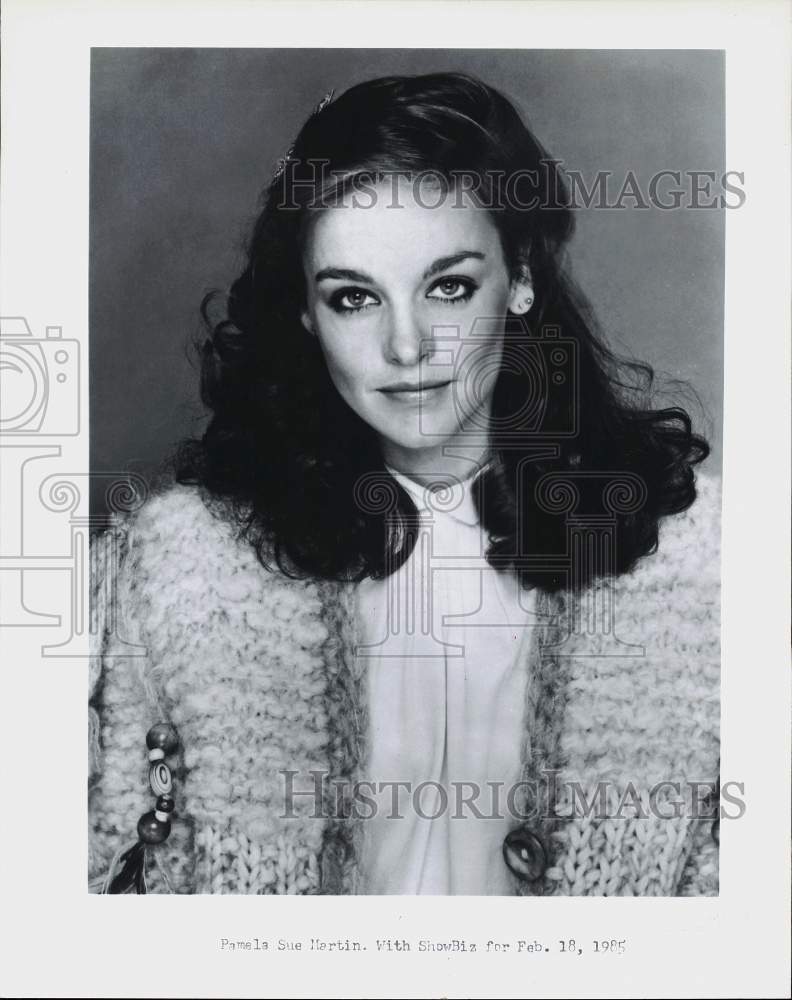 1985 Press Photo Actress Pamela Sue Martin - sap77707- Historic Images