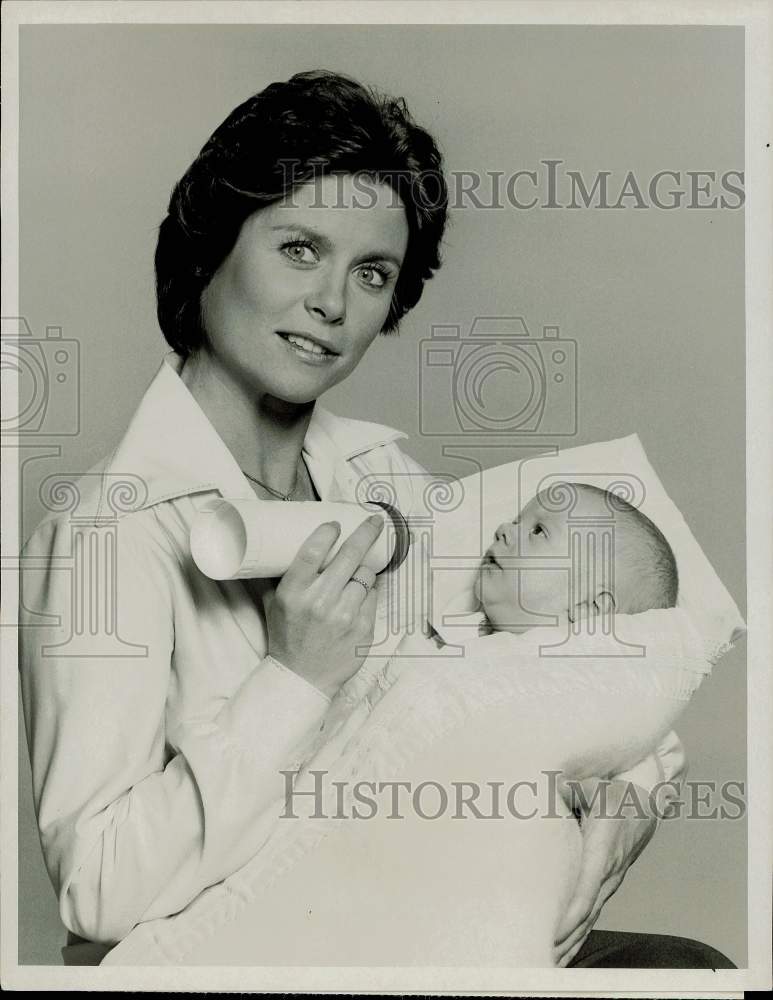 1979 Press Photo Darleen Carr in "Miss Winslow & Son" TV Series - sap78346- Historic Images
