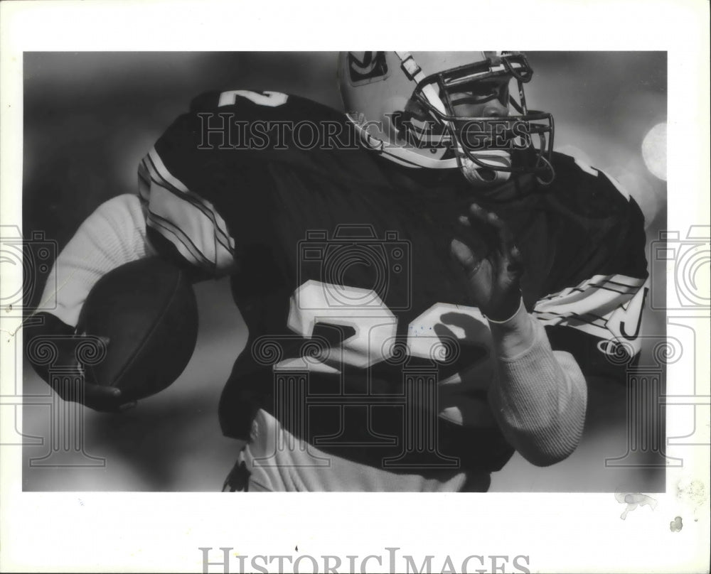 1993 Press Photo Judson football player Jerod Douglas in a game vs. Eagle Pass- Historic Images