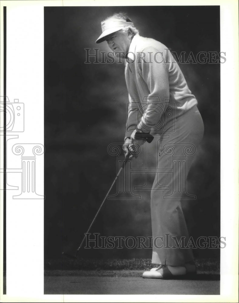 1988 Press Photo Golfer Tommy Bolt at the PGA Super Seniors at Santerra- Historic Images