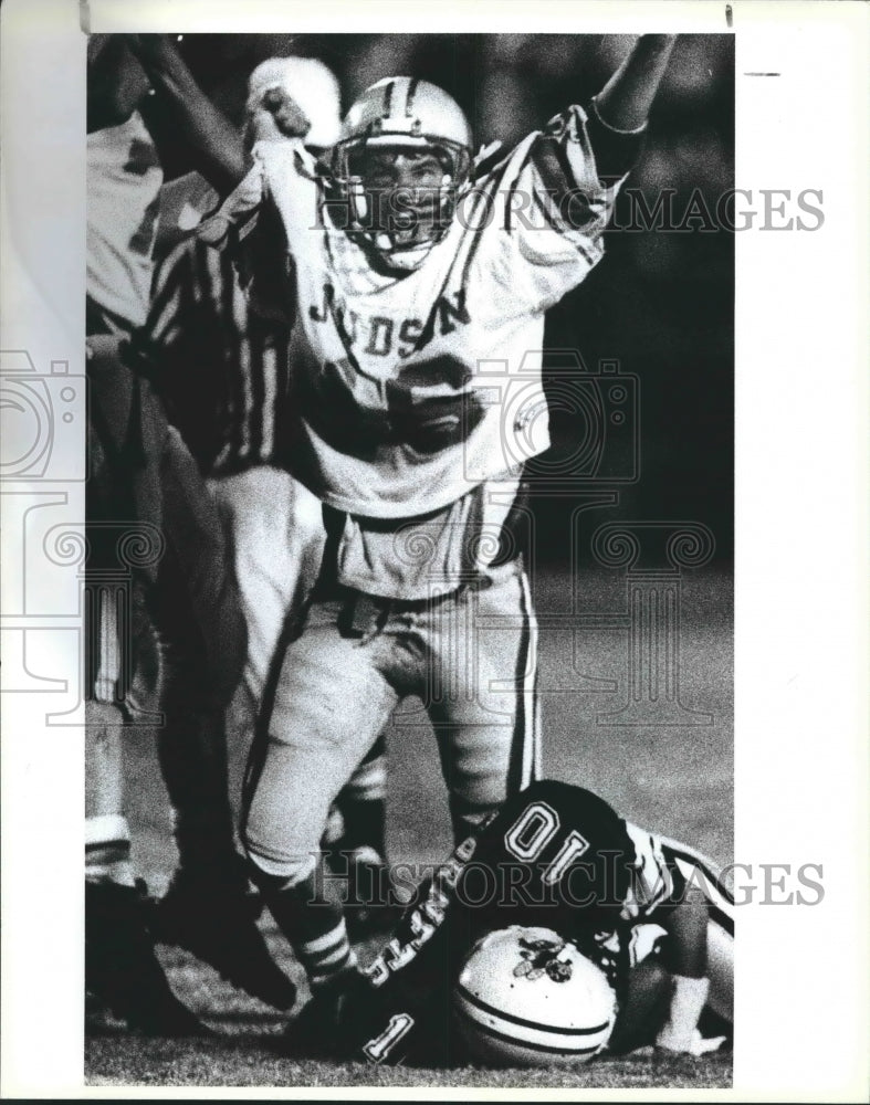 1989 Press Photo Judson and East Central high schools play a prep football game- Historic Images