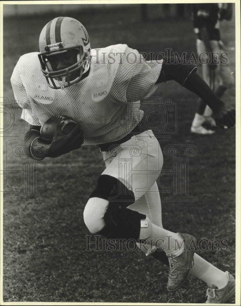 1985 Press Photo Judson High School football player Chris Samuels - sas01439- Historic Images