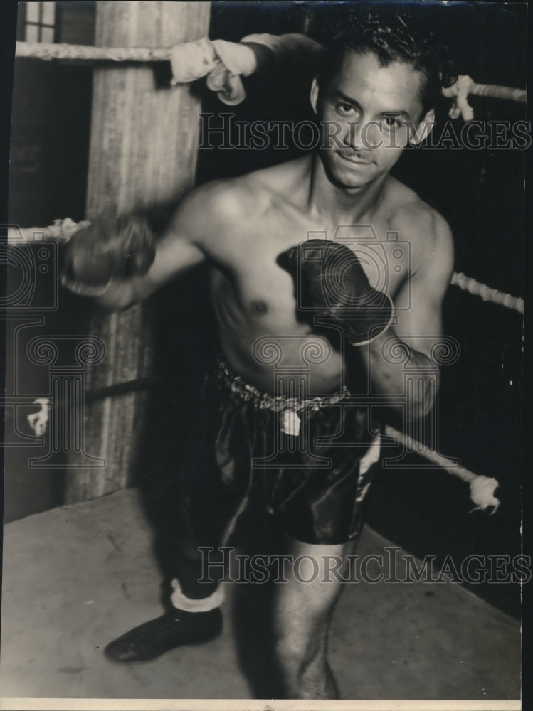 Press Photo Boxer Ramon Alva - sas01636- Historic Images