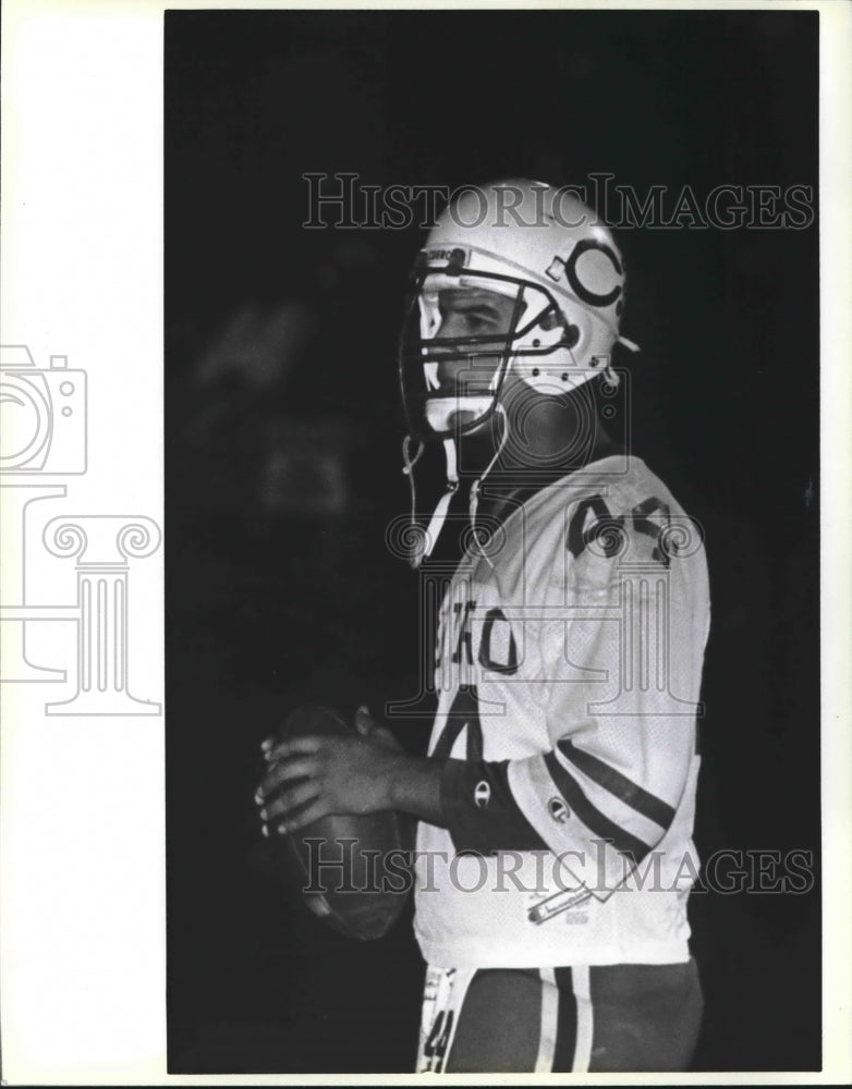 Press Photo Cuero High School football player Rodney Pedraza - sas01752- Historic Images