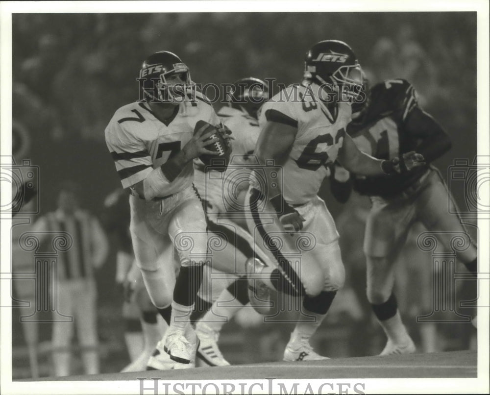 1988 Press Photo Ken O&#39; Brien, New York Jets - sas02356- Historic Images