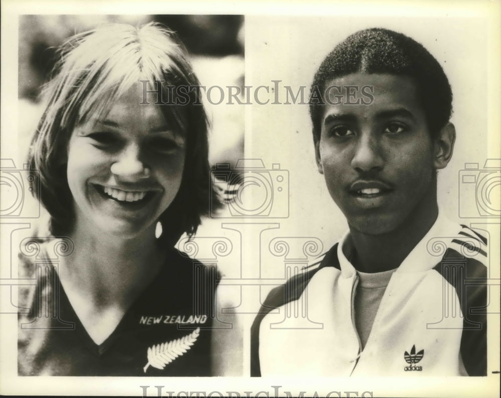1979 Promo Photo Deby LaPlante &amp; Renaldo Nehemiah, United States Mini-Olympics- Historic Images