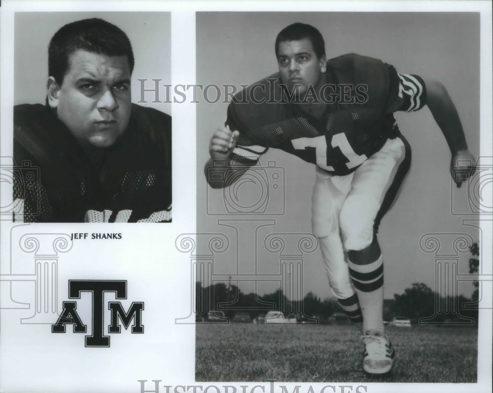 Press Photo Jeff Shanks, ATM, Football - sas02454- Historic Images