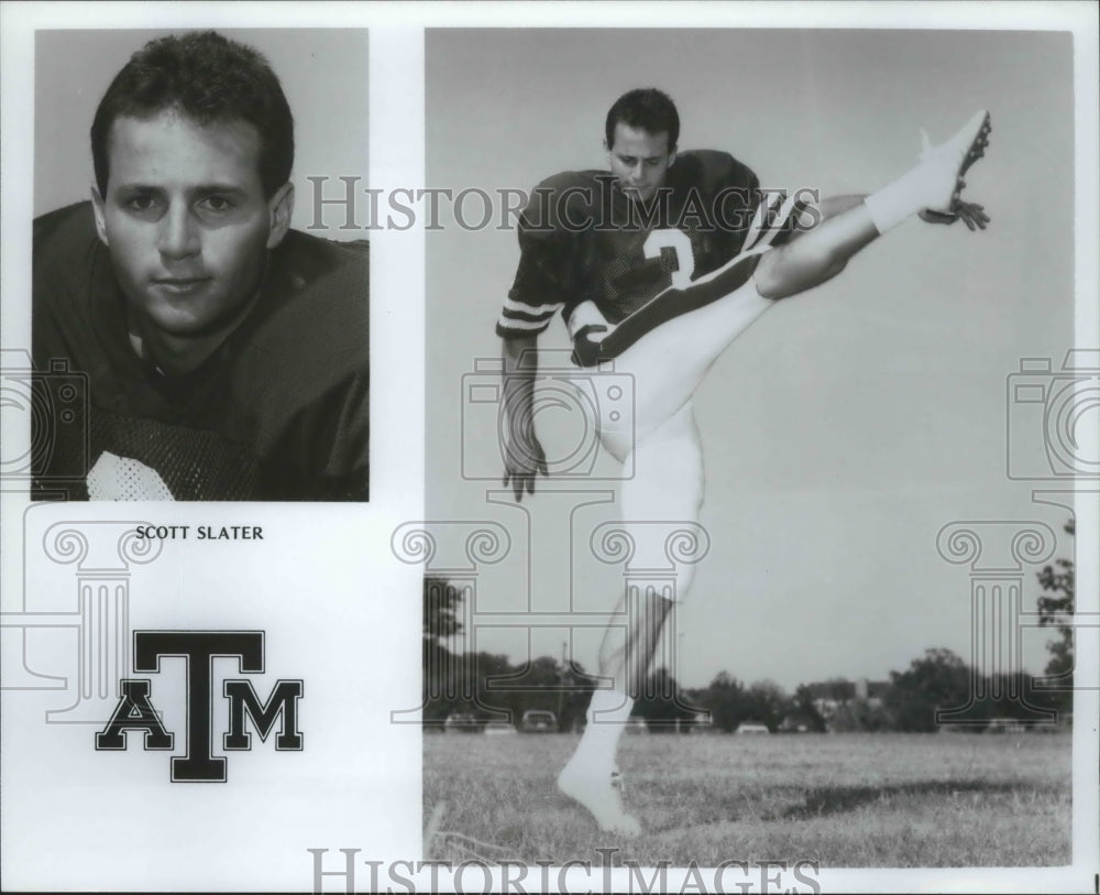 Press Photo Scott Slater, ATM, Football - sas02463- Historic Images