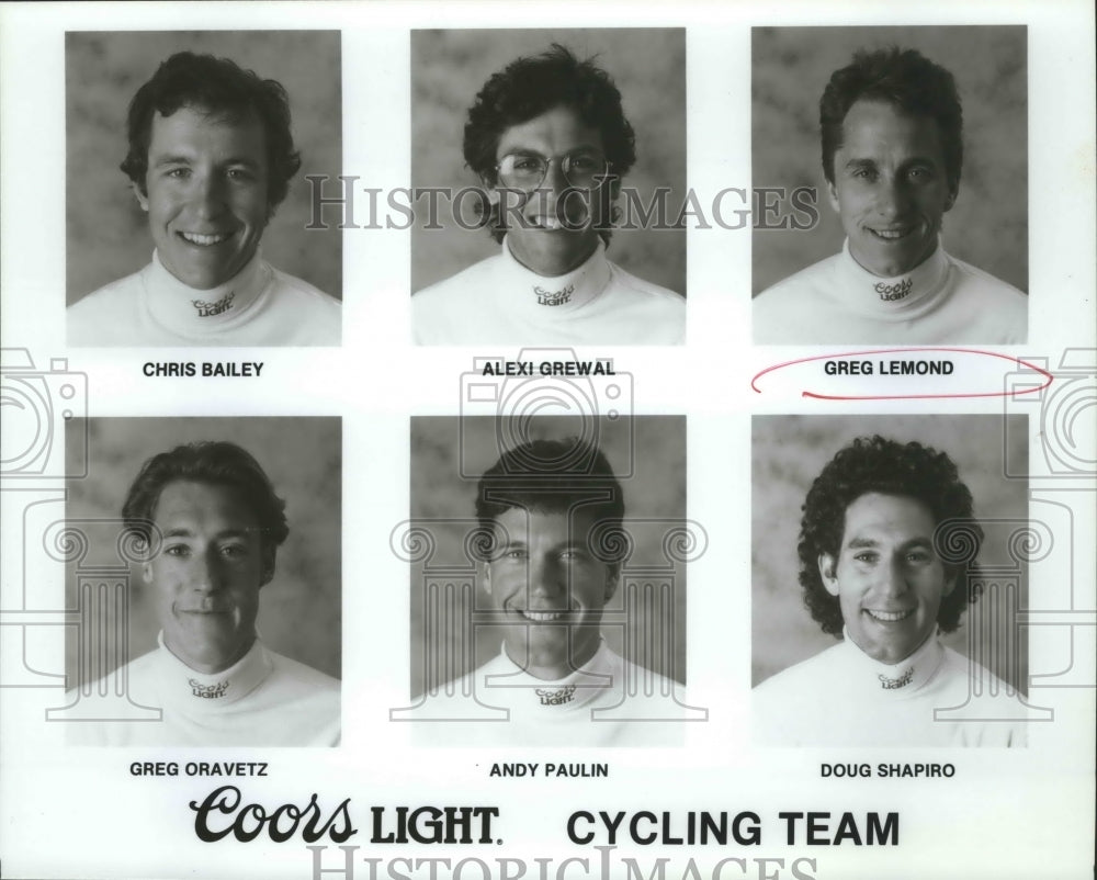 Press Photo Coors Light Cycling Team - sas02499- Historic Images