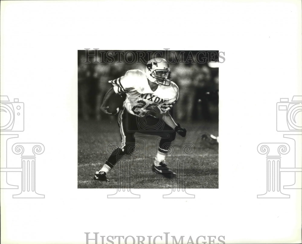 1993 Press Photo Laredo Nixon Mustang, Jorge Vasquez, South San Stadium- Historic Images