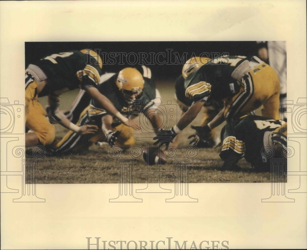 1992 Press Photo Playoff game between Churchill and Holmes, Northside Stadium- Historic Images