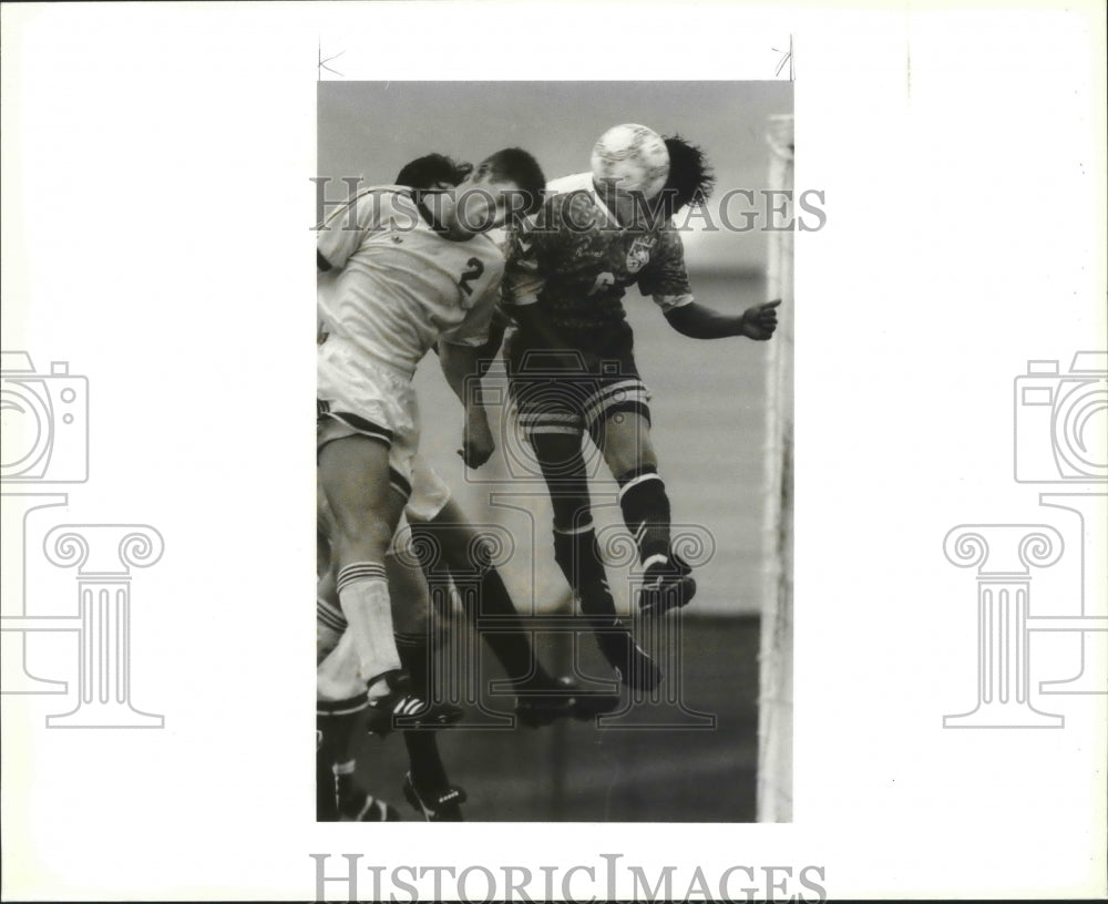 1993 Press Photo Championship, New Braunfels & MacArthur, Blossom Soccer Field- Historic Images