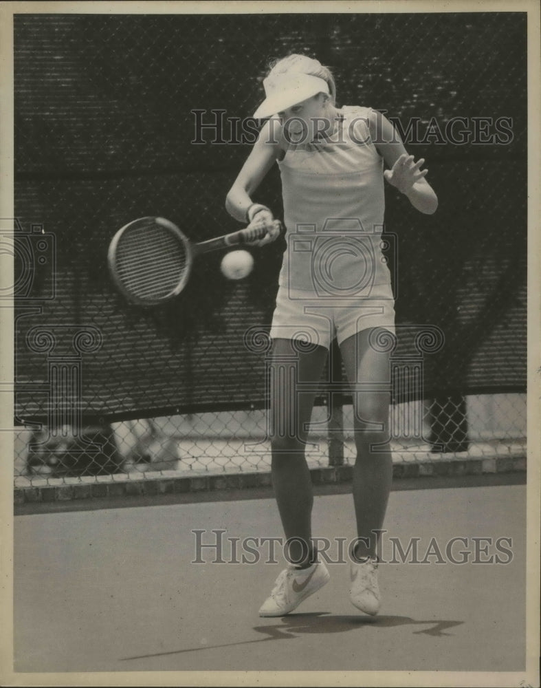 Press Photo Allegra Pero, Tennis - sas02725- Historic Images