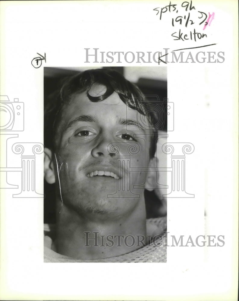 1988 Press Photo Judson High football player Andy Skelton - sas02756- Historic Images