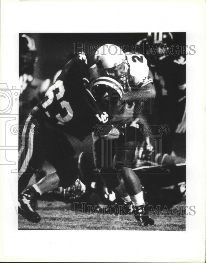 1992 Press Photo Madison and Churchill high schools play a prep football game- Historic Images