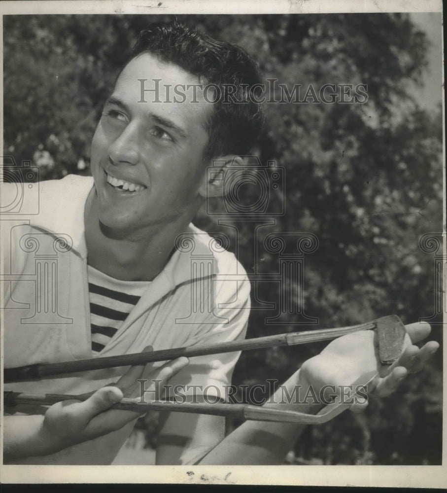 1950 Press Photo Golfer Fred Blackmar - sas02805- Historic Images