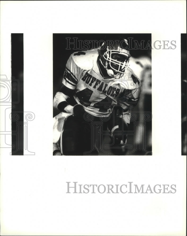 1993 Press Photo Fox Tech and Burbank play a high school football game- Historic Images