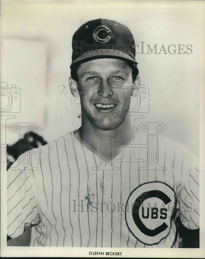 Press Photo Glenn Beckert, Baseball - sas02916- Historic Images