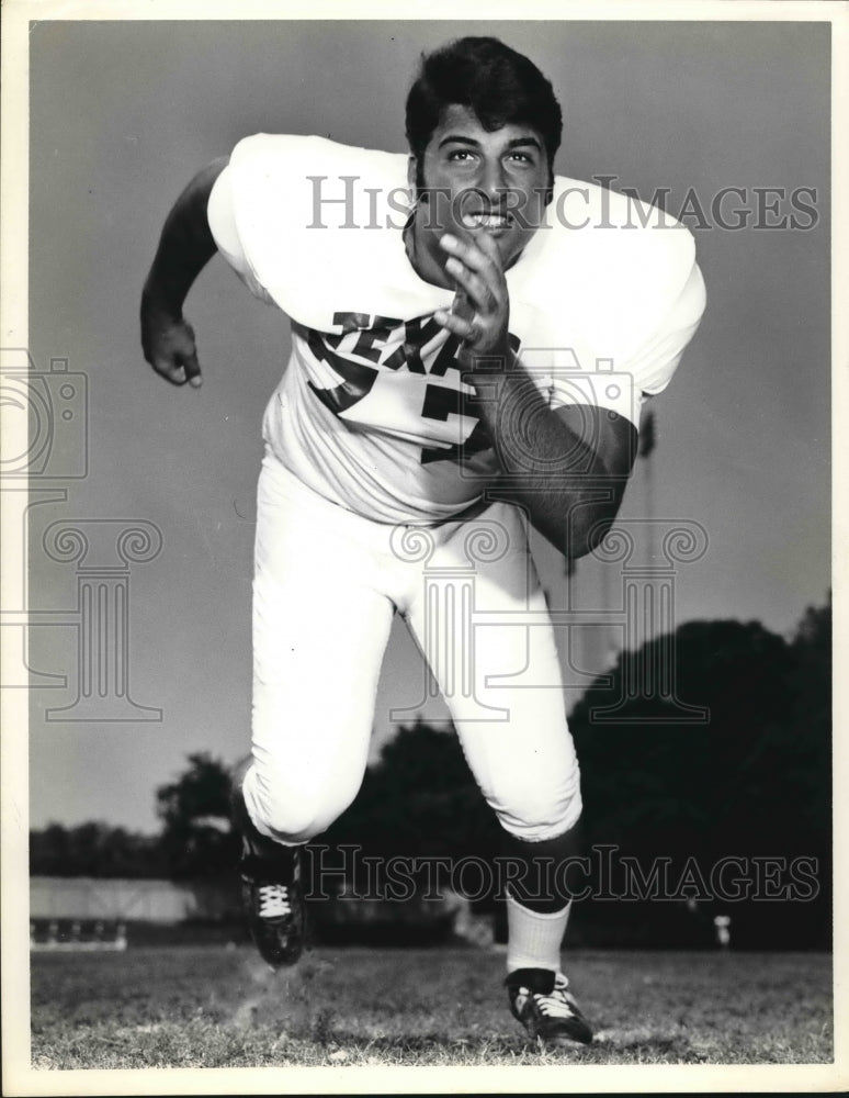 Press Photo Bill Atessis, Football - sas02953- Historic Images