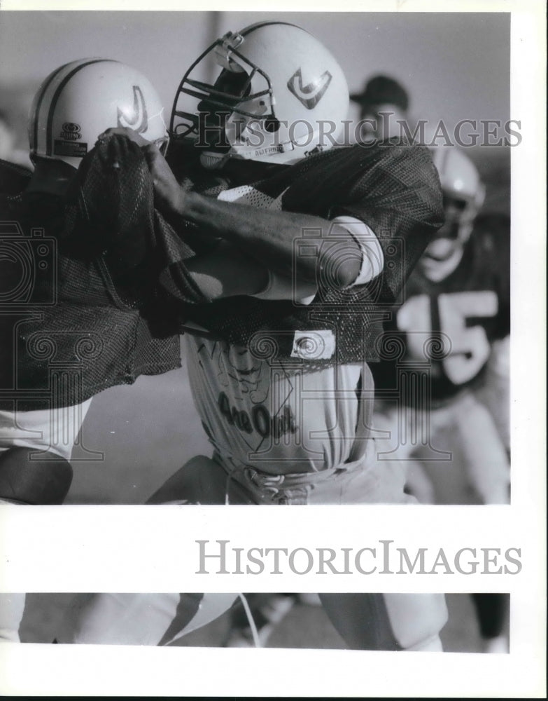 1990 Press Photo Robert Reed, Judson High School Football - sas03117- Historic Images