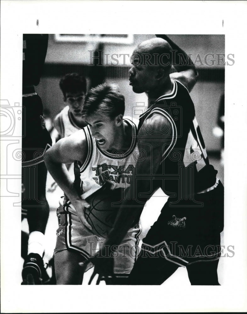 1993 Press Photo Darren Webber University of Texas San Antonio Basketball Player- Historic Images