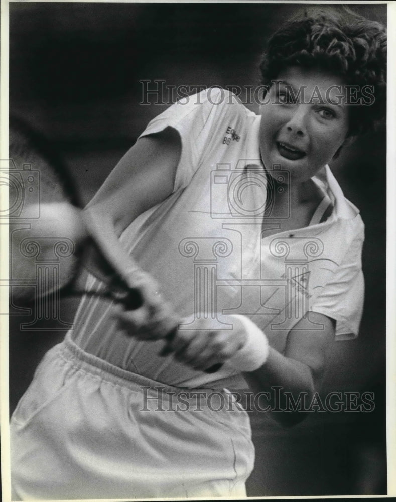 1986 Press Photo Nicole Arendt, United States Tennis Association Winner- Historic Images