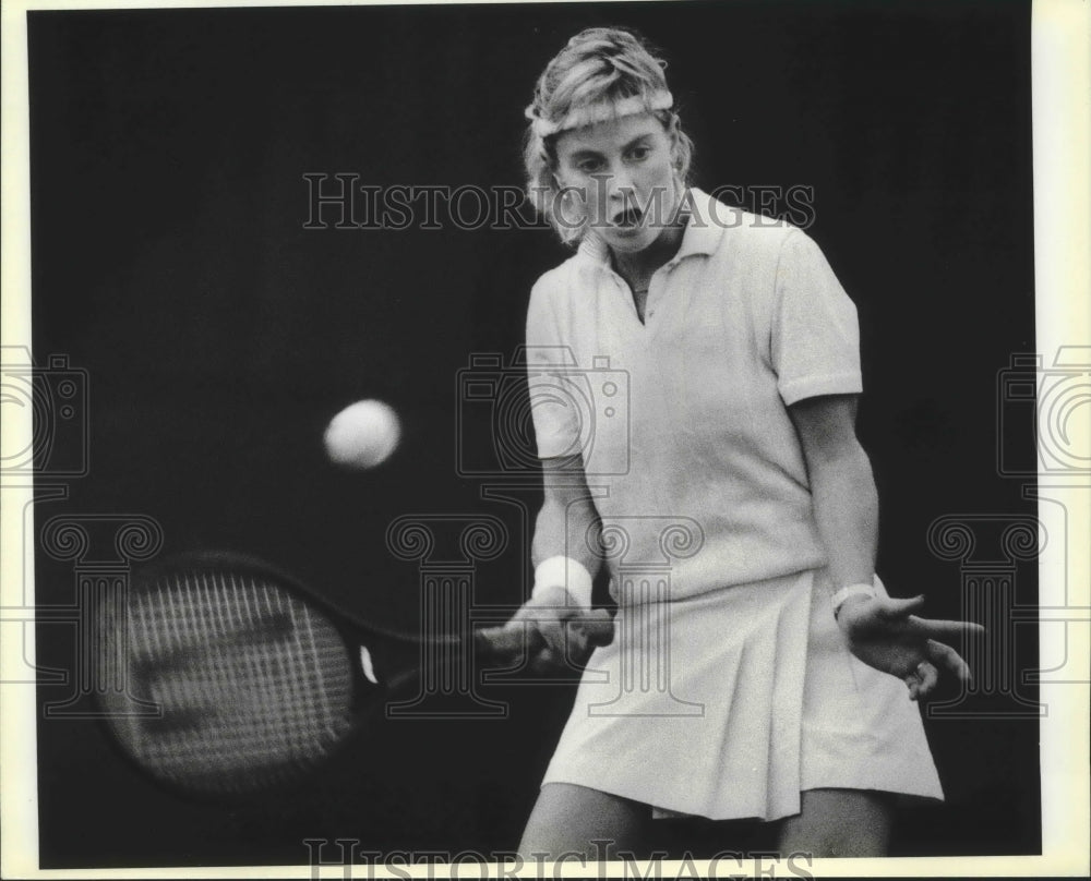 1987 Press Photo USTA College Tennis, Jennifer Goodling - sas04255- Historic Images