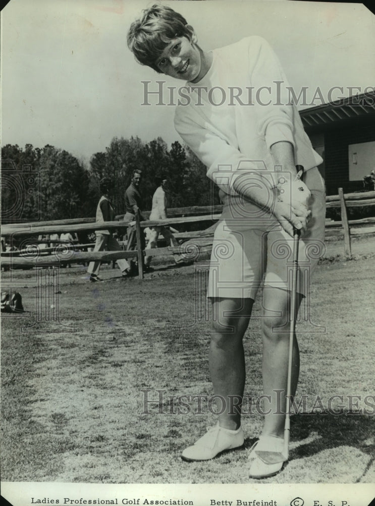 1973 Press Photo Betty Burfeindt, Alabama Centennial Open Winner, BIrmingham- Historic Images