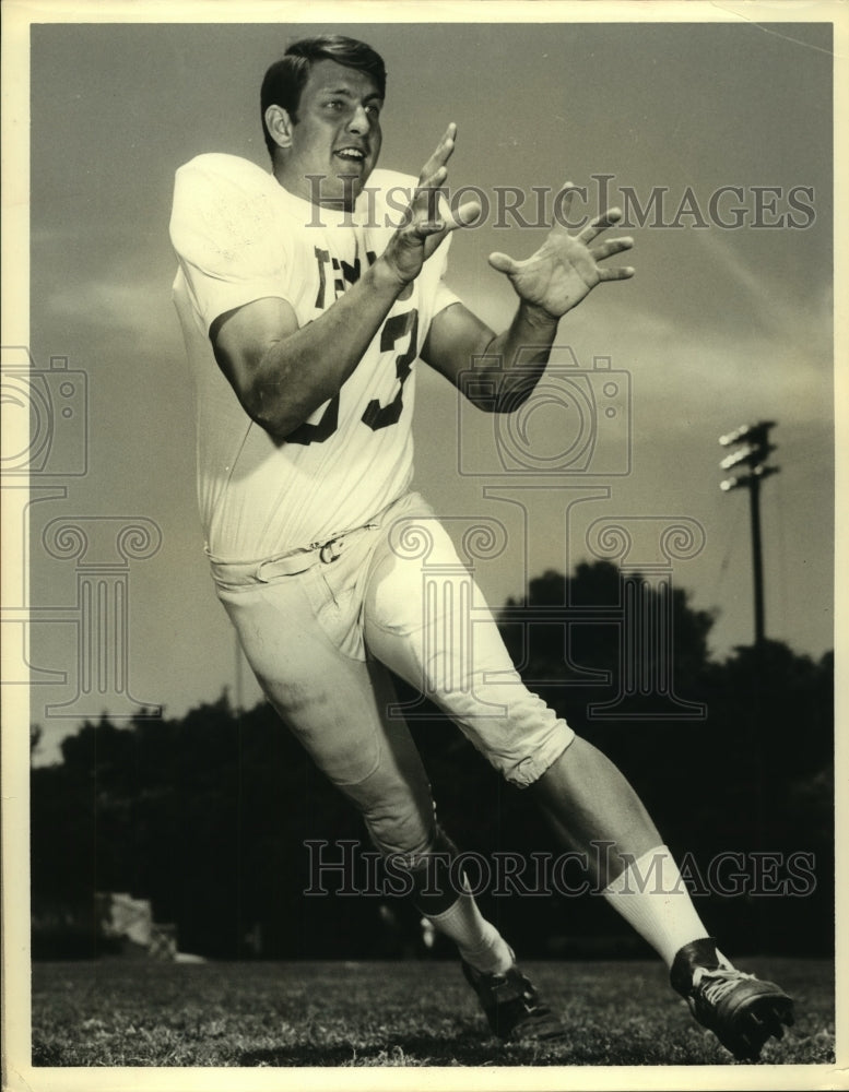 Press Photo University of Texas football player Deryl Comer - sas04492- Historic Images