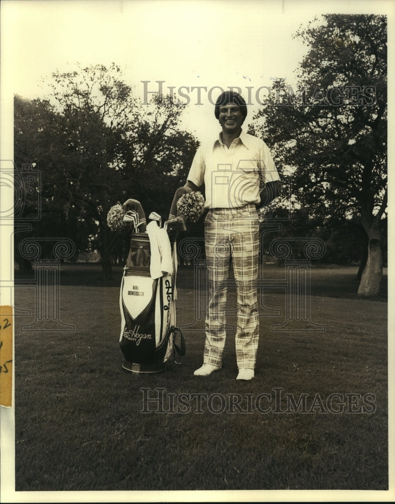 1978 Press Photo Golfer Mike Browersock, Club Professional at Fair Oaks- Historic Images