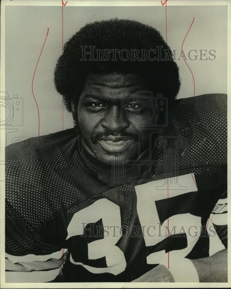 1974 Press Photo Charles 'Boobie' Clark, Football Player - sas04938- Historic Images