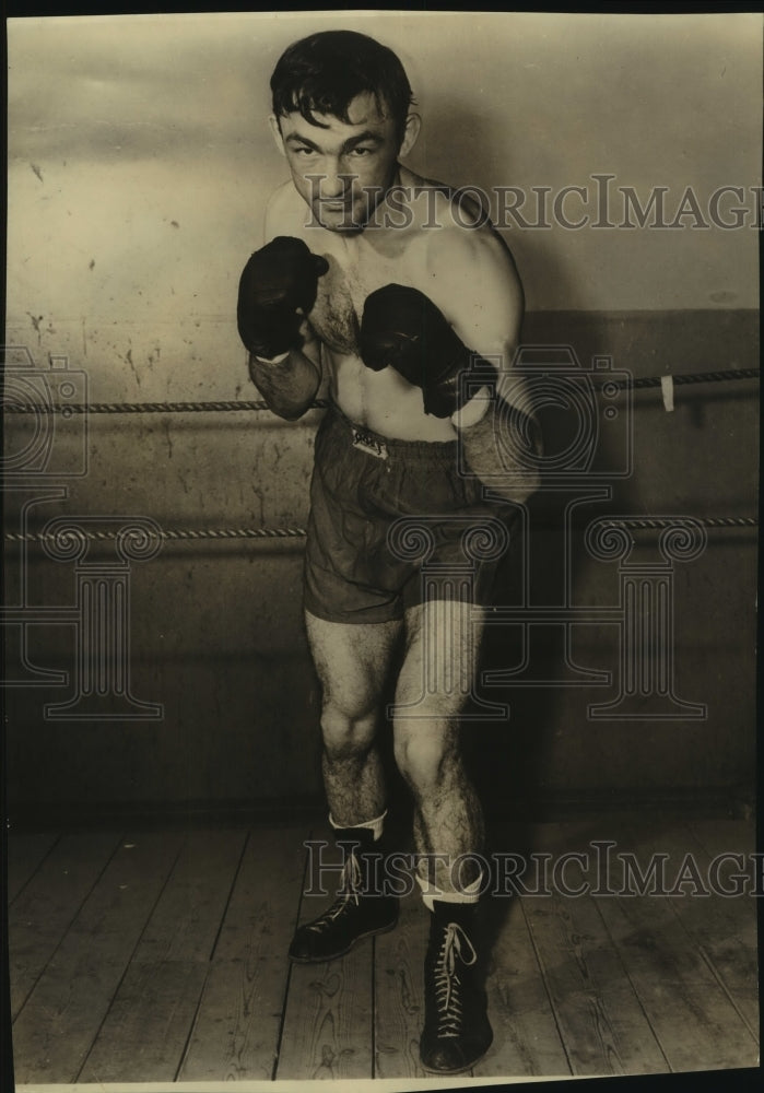 1957 Press Photo Boxer Carmen Borales - sas04965- Historic Images