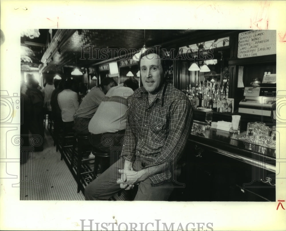 1987 Press Photo Mike Reardon, Pro Basketball - sas05335- Historic Images