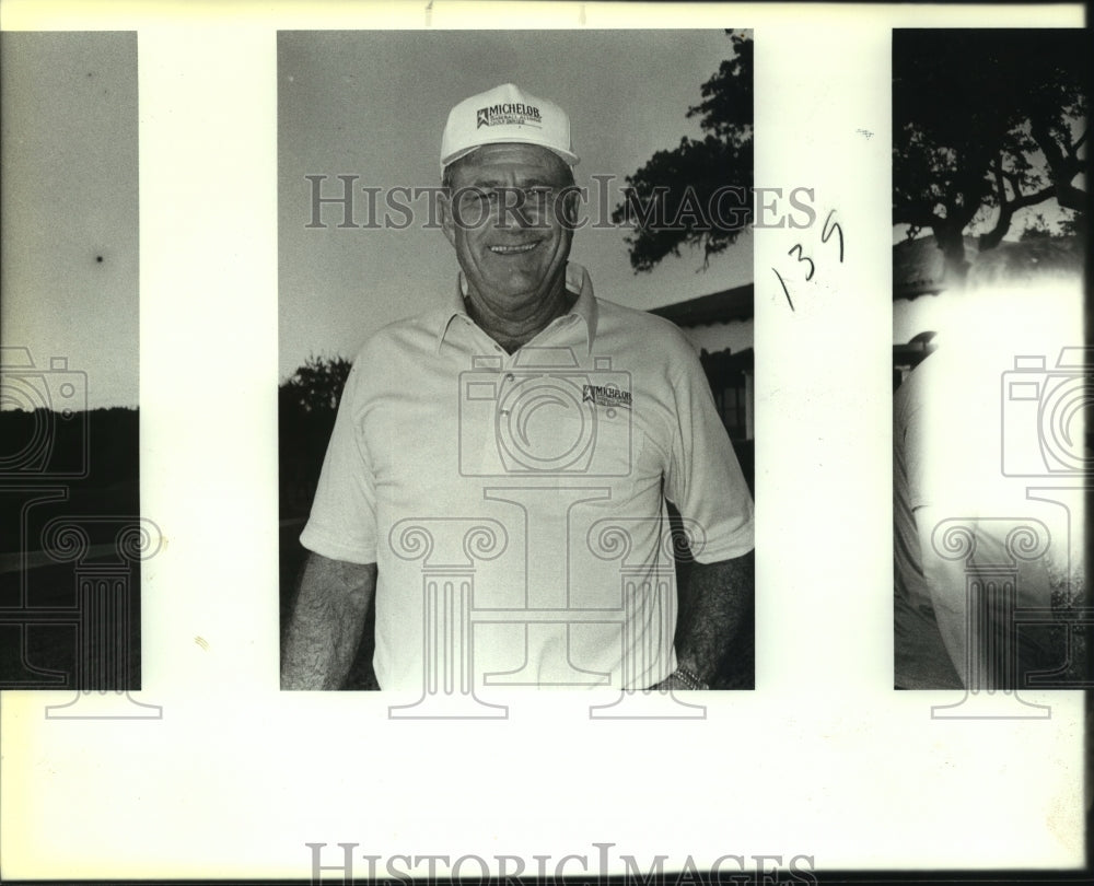 1987 Press Photo Former Major League Baseball player Lew Burdette - sas05349- Historic Images