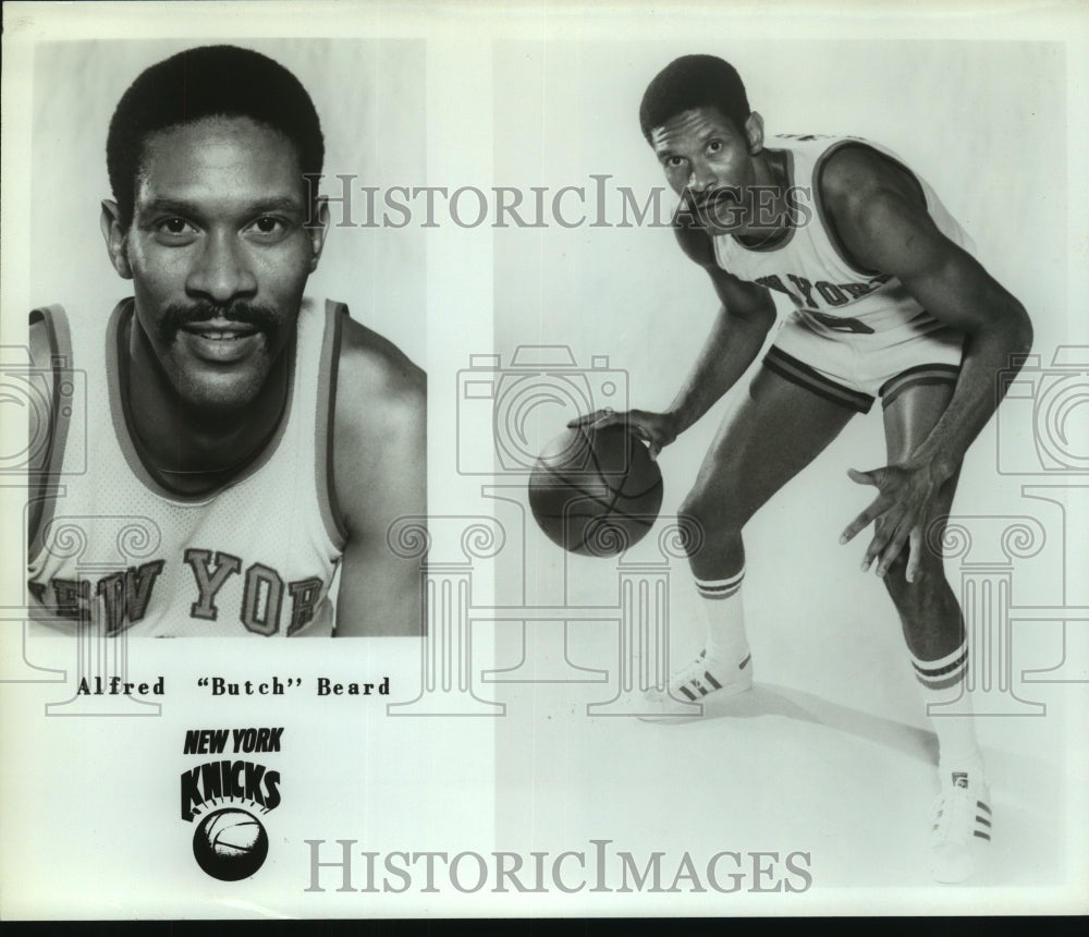 Press Photo New York Knicks basketball player Alfred "Butch" Beard - sas05446- Historic Images