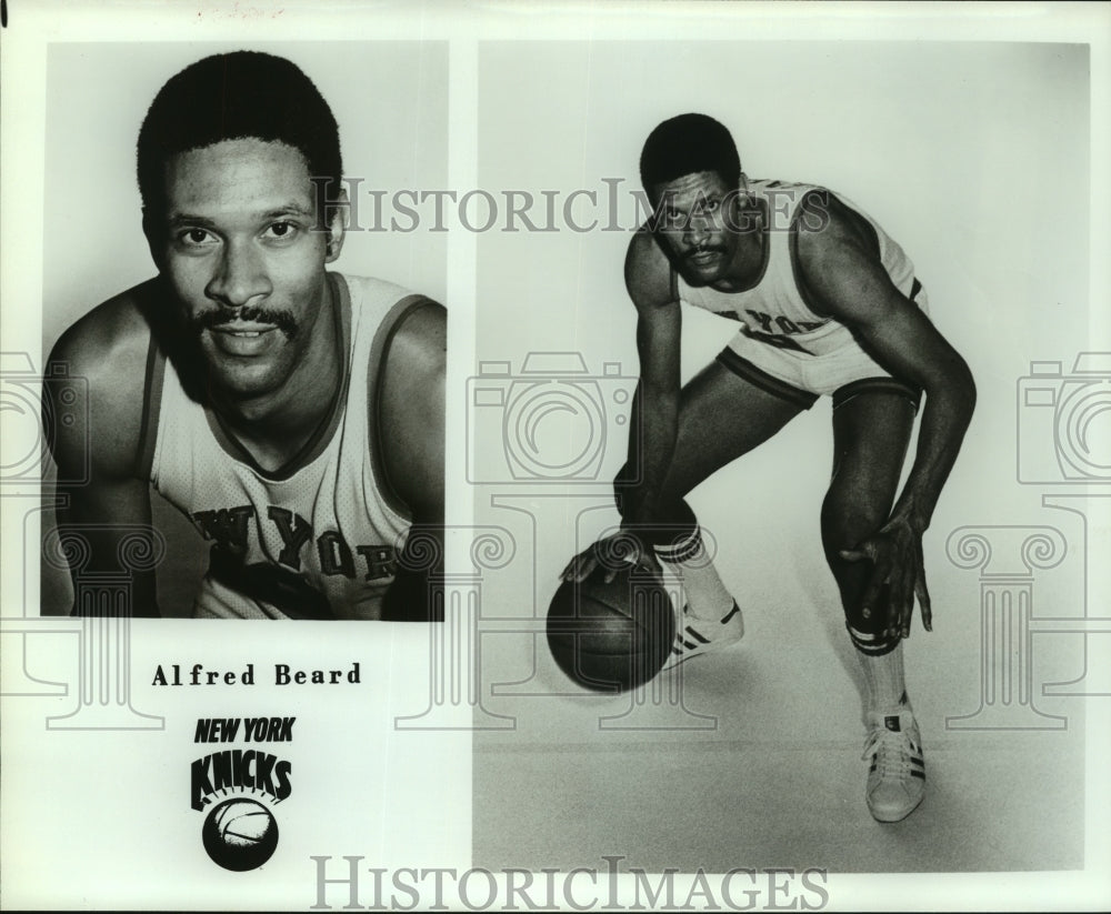 Press Photo New York Knicks basketball player Alfred Beard - sas05447- Historic Images