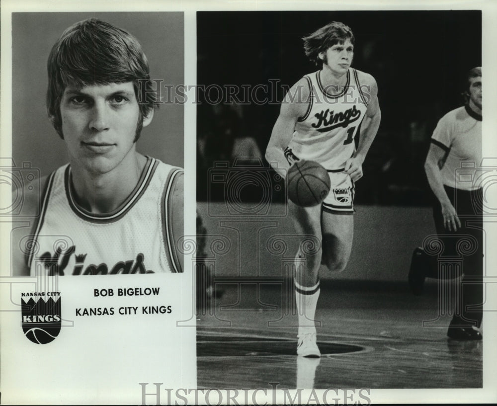 Press Photo Bob Bigelow, Kansas City Kings Basketball Player - sas05480- Historic Images