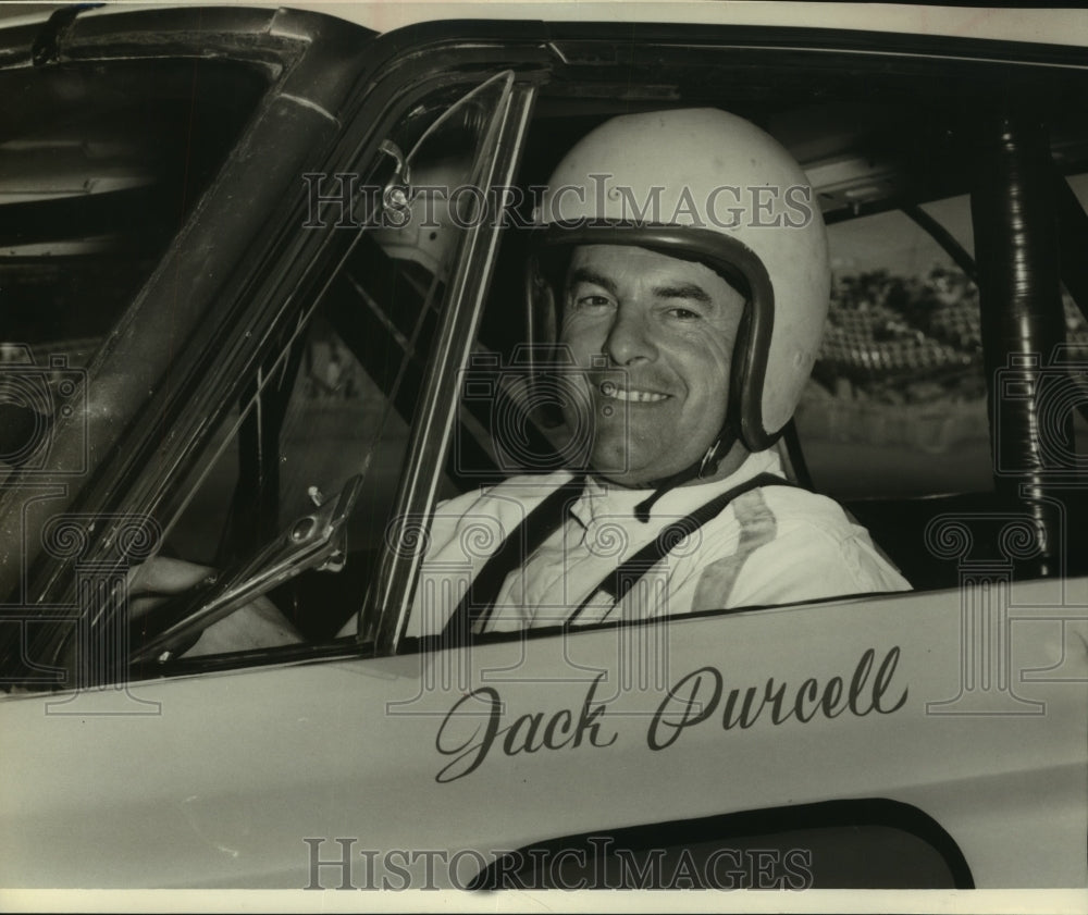 Press Photo Race Car Driver Jack Purcell - sas05528- Historic Images
