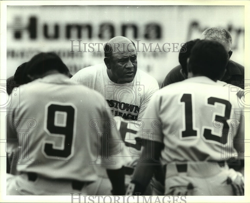 1992 Press Photo Steve Castro, Robtown High School Baseball Coach - sas05635- Historic Images
