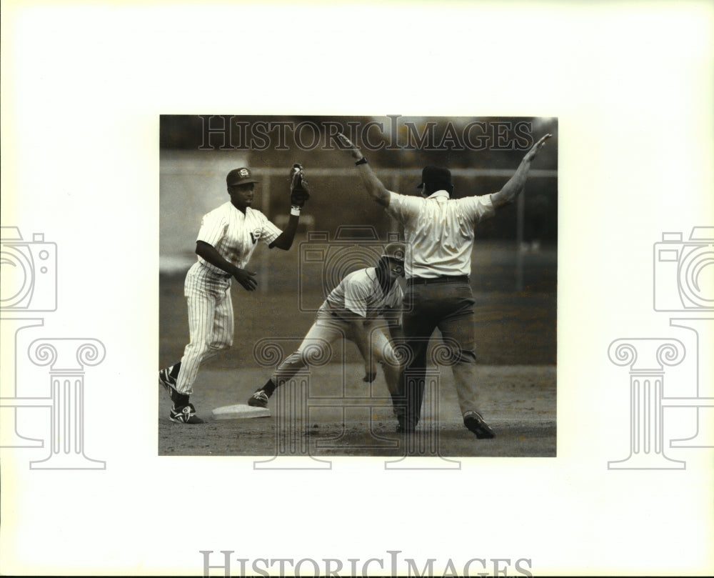 1994 Press Photo University of Texas San Antonio College Baseball Game- Historic Images