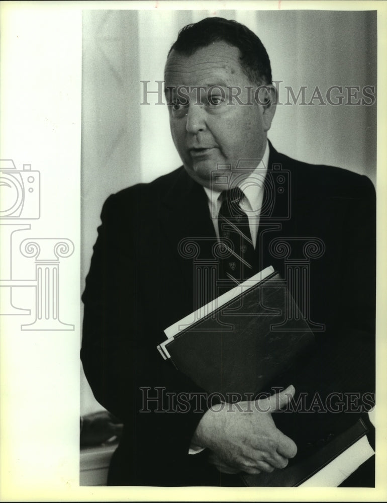 1988 Press Photo A. Kenneth Pye, SMU, Travis Park United Methodist Church- Historic Images