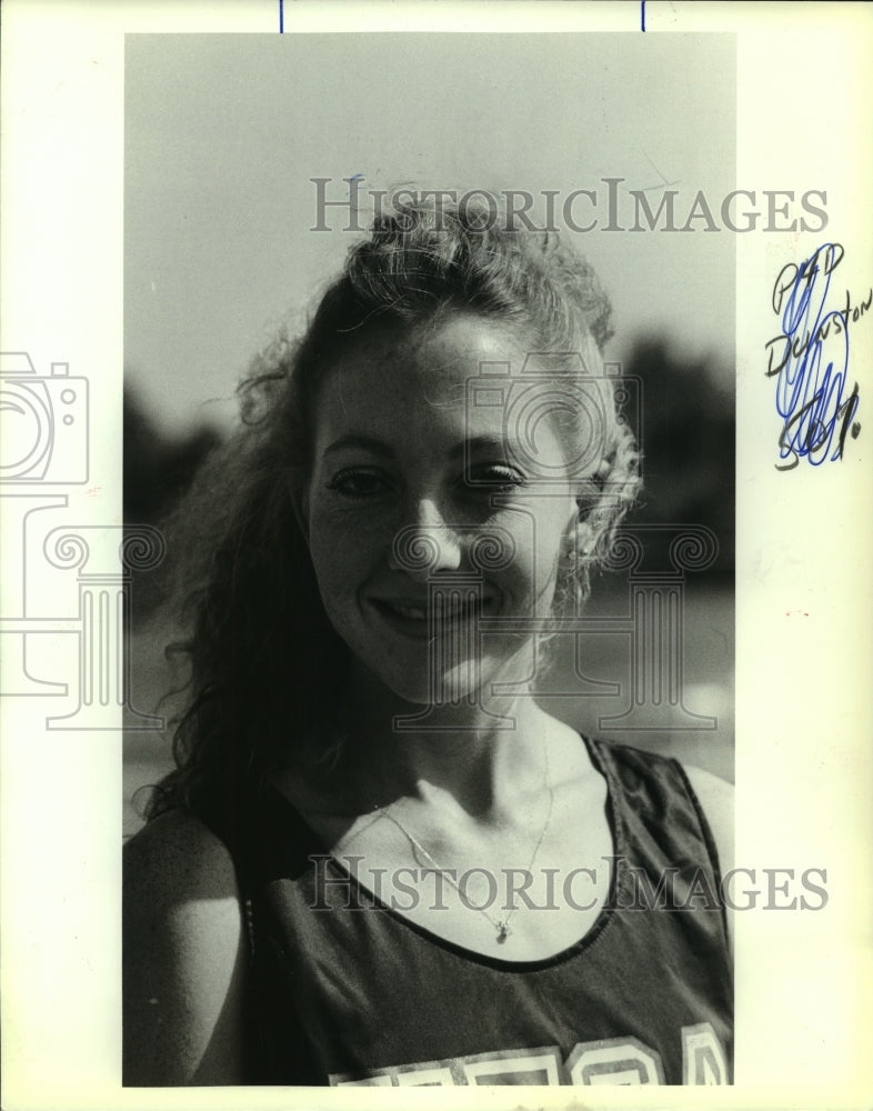 1989 Press Photo Jody Dunston, UTSA Sports - sas06040- Historic Images