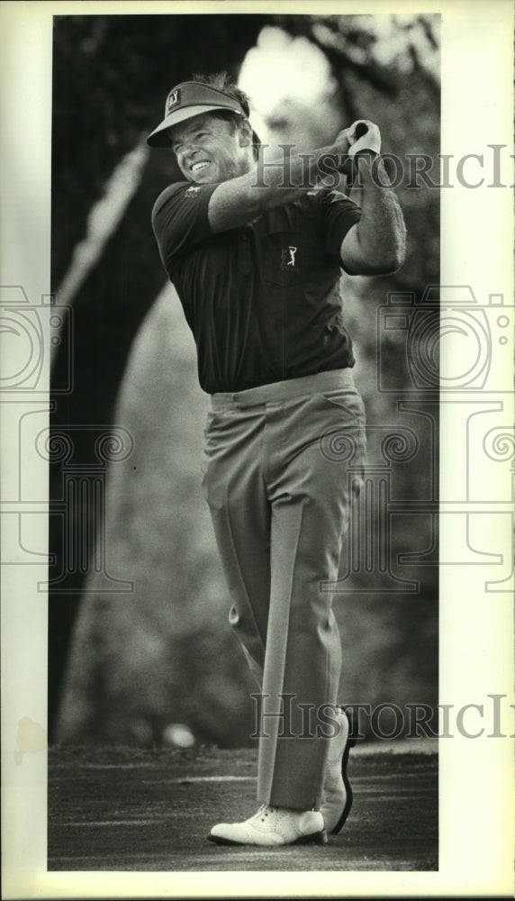 1984 Press Photo Texas Open, Round 2, Jim Colbert, Golf - sas06093- Historic Images