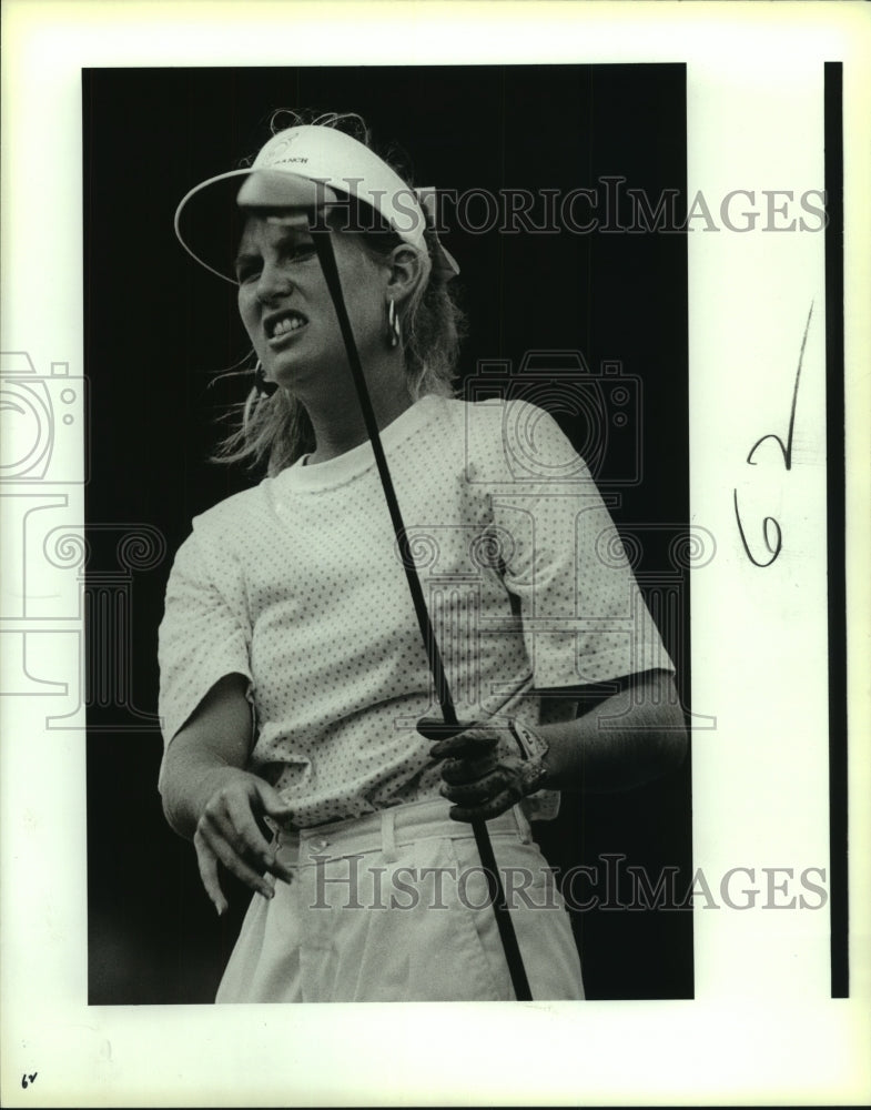 1989 Press Photo City Women's Golf Tournament, Kim Spencer - sas06258- Historic Images