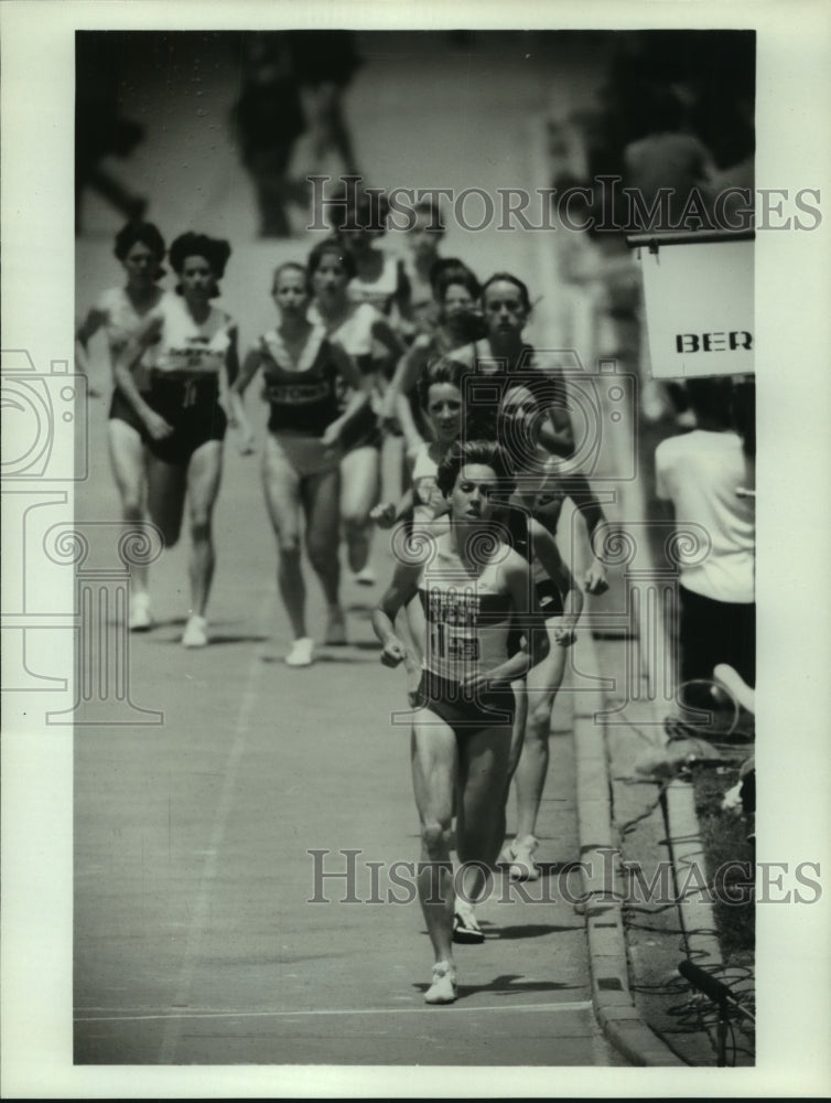 1984 Press Photo American Olympic middle distance runner Mary Decker - sas06332- Historic Images