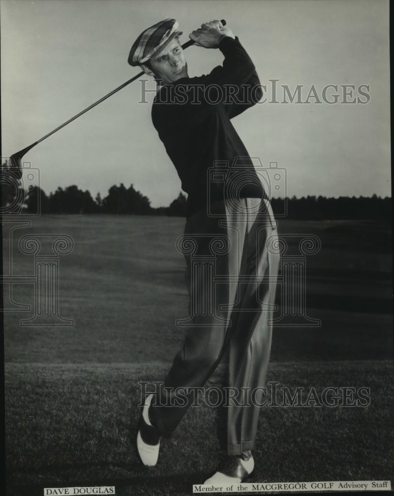 Press Photo Golfer Dave Douglas - sas06374- Historic Images