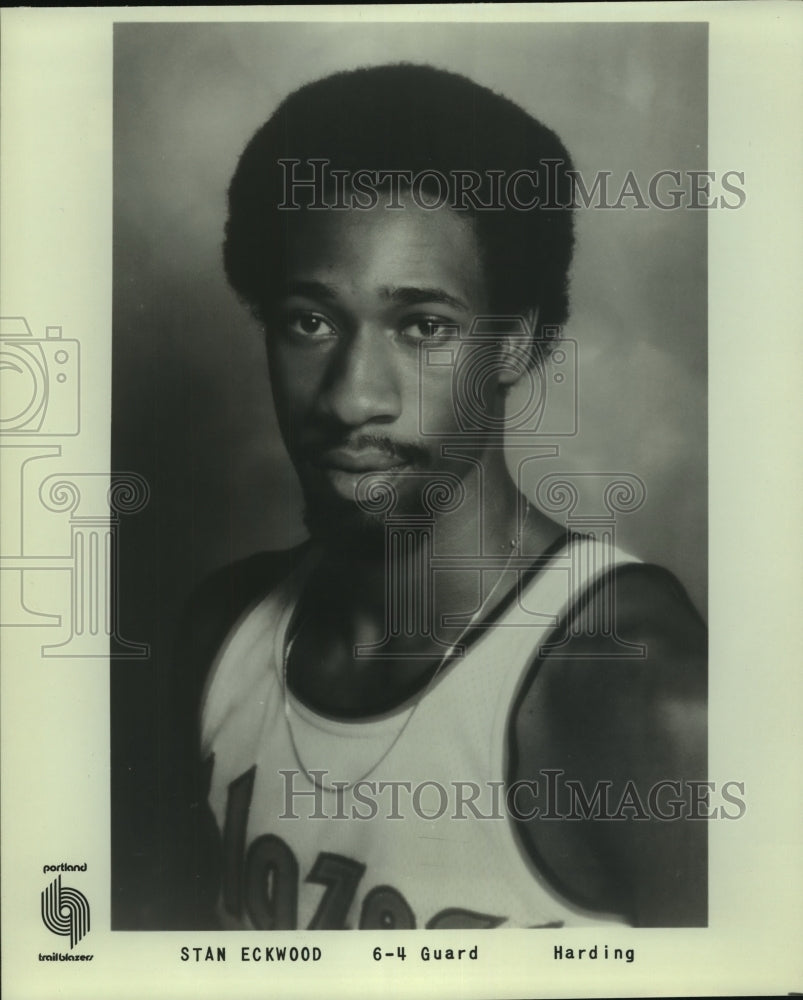 Press Photo Portland Trail Blazers basketball player Stan Eckwood - sas06386- Historic Images