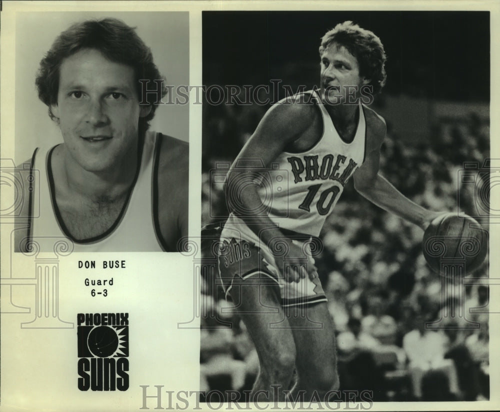Press Photo Phoenix Suns basketball player Don Buse - sas06471- Historic Images