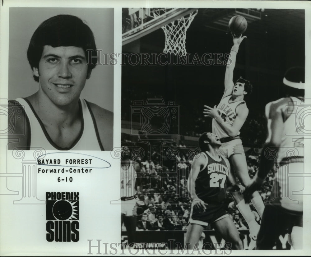 Press Photo Bayard Forrest, Phoenix Suns Basketball Player - sas06602- Historic Images